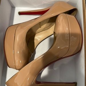 COPY - Christian louboutin heels size 37 beige